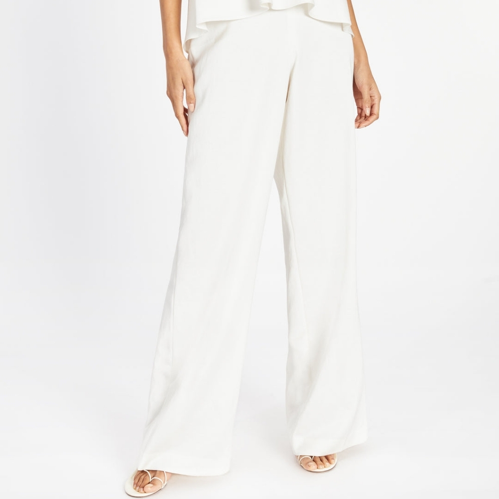 Tanya Taylor Andy Silky Trouser Pant